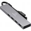 Renkforce RF-6902308 USB Hub 4 porty USB-C® USB 3.2 Gen2 10 GBit/s s konektorem USB C šedá RF-USBCH-205 Renkforce RF-6902308 USB Hub 4 porty USB-C® USB 3.2 Gen2 10 GBit/s s konektorem USB C šedá RF-USBCH-205