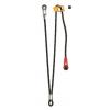 Petzl Tlumič, Karabina, délka při prodloužení: 95 cm, typ nožek: Jednoduchý, typ karabiny: Šroubový uzávěr