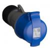 Amphenol Industrial Průmyslový napájecí konektor, řada: Easy & Safe, IP44, Kabel barva Modrá, 32 A 2P+PE, 230 V