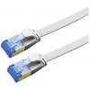 Value 21.99.2111 RJ45 síťové kabely, propojovací kabely CAT 6A F/UTP 1.00 m šedá stíněný, plochý, pozlacené kontakty 1 ks Value 21.99.2111 RJ45 síťové kabely, propojovací kabely CAT 6A F/UTP 1.00 m šedá stíněný, plochý, pozlacené kontakty 1 ks