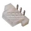 Vidlice W4505-03PSRCTWR, 1řadá × 3, vývody 90°, R=4,2 mm