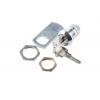 Zámková vložka S klíčem, Klíč, hloubka od panelu k jazýčku: 19 mm, Chromová 20.1 x 17.6 mm Euro-Locks a Lowe & Fletcher