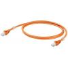 Weidmüller 2563810020 RJ45 síťové kabely, propojovací kabely CAT 6A S/FTP 2.00 m oranžová dvoužilový stíněný 1 ks Weidmüller 2563810020 RJ45 síťové kabely, propojovací kabely CAT 6A S/FTP 2.00 m oranžová dvoužilový stíněný 1 ks
