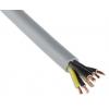 Ovládací kabel 5žilový plocha průřezu 0.75 mm² 18 AWG, 500V Nestíněný Bez halogenů plášť, Šedá, vnější průměr: 6.9 mm