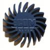 Chladič SK572-25SA, hliníkový, černý elox, 1,7 K/W Chladič SK572-25SA, hliníkový, černý elox, 1,7 K/W