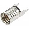 TRU COMPONENTS TC-10477724 objímka pro žárovku Připojení mini lampy (patice): E10 připojení patice: pájecí kolík 1 ks