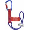 Knipex 00 50 13 T BK KNIPEX 00 50 13 T BK poutka adaptéru s pevnými materiálovými karbašty pro ochranu nářadí 186 mm upínací popruhy Knipex 00 50 13 T BK KNIPEX 00 50 13 T BK poutka adaptéru s pevnými materiálovými karbašty pro ochranu nářadí 186 mm upínací popruhy