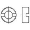 TOOLCRAFT TO-5380863 kruhová matice s drážkou M3 DIN 546 nerezová ocel A2 200 ks TOOLCRAFT TO-5380863 kruhová matice s drážkou M3 DIN 546 nerezová ocel A2 200 ks