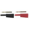 RS PRO Banánkový konektor, 2 mm, 30 V ac, 60V dc, 10A, Černá, Červená, Vnější Krytá zásuvka, délka: 50 m Testovací RS PRO Banánkový konektor, 2 mm, 30 V ac, 60V dc, 10A, Černá, Červená, Vnější Krytá zásuvka, délka: 50 m Testovací