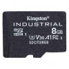 MicroSD 8 Gb MicroSDHC Průmyslová třída TLC Kingston, řada: SDCIT2 UHS-I, U3, A1, Třída 10 85 °C -40 °C