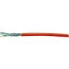 Kash 70I042 ethernetový síťový kabel CAT 7 S/FTP 4 x 2 x 0.12 mm² oranžová metrové zboží