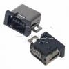 Konektor mini USB DS1103-BN01, zásuvka, SMD, 90° Konektor mini USB DS1103-BN01, zásuvka, SMD, 90°
