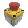 APEM A02ES-H Uvolnění kroucením Tlačítko nouzového vypínače Montáž do panelu 22 mm 2 NC IP20, IP65