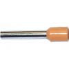 Kabelová dutinka 4 mm² oranžová E4018