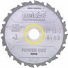 Metabo Power cut wood - professional 628292000 pilový kotouč 165 x 20 x 1.4 mm Počet zubů (na palec): 14 1 ks