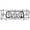 Molex Molex MOL Power & Signal Sol. 1727040032 D-SUB zástrčka Pólů: 3 1 ks