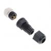Kulatý konektor, počet kontaktů: 5, Kabel, velikost: M12 Amphenol Industrial, pohlaví kontaktu: Vnitřní, orientace těla:
