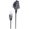 Shiverpeaks DSL kabel [1x telefonní zástrčka TAE-F - 1x RJ45 zástrčka] 0.5 m černá