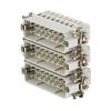 HDC insert, Female, 250 V, 22 A, No. of poles: 10, Screw connection, S... HDC insert, Female, 250 V, 22 A, No. of poles: 10, Screw connection, S...