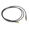 Koaxiální kabel, řada: SMA RG174, Černá Polyvinylchlorid 1 m 50 Ω TE Connectivity S koncovkou Koaxiální kabel, řada: SMA RG174, Černá Polyvinylchlorid 1 m 50 Ω TE Connectivity S koncovkou