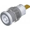 Hirschmann Test & Measurement SEB 2610 F4,8 bezpečnostní laboratorní zásuvka zásuvka, vestavná vertikální Ø pin: 4 mm bílá 1 ks