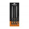 Sada pilníků na dřevo NEO TOOLS, 3 ks, 200 mm Sada pilníků na dřevo NEO TOOLS, 3 ks, 200 mm