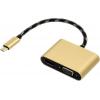 Value DisplayPort / VGA kabelový adaptér Konektor DisplayPort, VGA pól...
