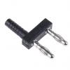 Staubli Banánek, 4 mm, 30 V, 60V dc, 32A, Černá, Vnější, materiál kontaktu: Mosaz, délka: 43 mm, pokovení kontaktu: Nikl Staubli Banánek, 4 mm, 30 V, 60V dc, 32A, Černá, Vnější, materiál kontaktu: Mosaz, délka: 43 mm, pokovení kontaktu: Nikl