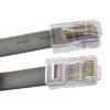 Prodlužovací telefonní kabel Vnitřní, Šedá RS PRO RJ45 Vnější RJ45 3 m