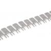 TE Connectivity Zásuvný konektor, řada: FASTON .250 Neizolované, 6.35 x 0.83 mm, Stříbrná Vnější, celková délka: 14.02 TE Connectivity Zásuvný konektor, řada: FASTON .250 Neizolované, 6.35 x 0.83 mm, Stříbrná Vnější, celková délka: 14.02