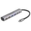 Delock 64232 USB Hub 4 + 2 porty USB-A, USB-C® USB 3.2 Gen2 10 GBit/s s konektorem USB C šedá 64232
