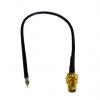 Koaxiální kabel, řada: SMA, Unterminated RG174, Černá 200 mm 50 Ω RF Solutions S koncovkou Koaxiální kabel, řada: SMA, Unterminated RG174, Černá 200 mm 50 Ω RF Solutions S koncovkou