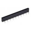 Patice PCB, řada: BCS, orientace těla: Rovný, rozteč: 2.54 mm Deska-deska, počet kontaktů: 20, počet řad: 1, Průchozí Patice PCB, řada: BCS, orientace těla: Rovný, rozteč: 2.54 mm Deska-deska, počet kontaktů: 20, počet řad: 1, Průchozí