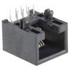 Molex Konektor RJ45, řada: 95501 Vnitřní Cat3, počet cest: 8, Pravý úhel, Průchozí otvor Nestíněný, počet portů: