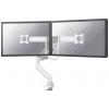 Neomounts držák na stůl pro monitor DS75-450WH2 2 Displej: (s) 43,2 cm (17) - 81,3 cm (32) bílá nastavitelná výška, naklápěcí, nakláněcí, otočný