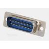 D-SUB vidlice DS1034-15MUNSISS, 15 pinů, 180°, Au kontakty