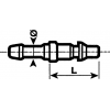 Bezpečnostní rychlospojka, řada: RBE, Nerezová ocel Vnější, Vnitřní 13mm Staubli – Fluid Connectors