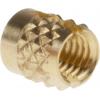 Závitová vložka, Mosaz RS PRO, průměr otvoru: 4 mm 4.78 mm Závitová vložka, Mosaz RS PRO, průměr otvoru: 4 mm 4.78 mm