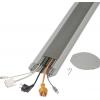 TRU COMPONENTS kabelový můstek 1593128 PVC hnědá Kanálů: 1 1000 mm Mno...