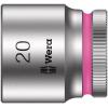 Zásuvka 3/8 in pohon 20 mm 6 bodů Šestihran, celková délka: 30.0 mm Wera Zásuvka 3/8 in pohon 20 mm 6 bodů Šestihran, celková délka: 30.0 mm Wera