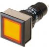 EAO Kontrolka, řada: 61 Montáž do panelu LED Žlutá, průměr výřezu: 16 mm IP65 Čtvercový 250V EAO Kontrolka, řada: 61 Montáž do panelu LED Žlutá, průměr výřezu: 16 mm IP65 Čtvercový 250V