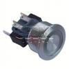 Antivandal tlačítko MSM22SR-GN, 250 V / 3 A, IP67, zelená LED