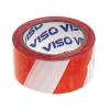 Bariérová páska, Červená, Bílá Vysokohustotní polyetylén 0.02 mm 50mm, délka: 100 m RS PRO Bariérová páska, Červená, Bílá Vysokohustotní polyetylén 0.02 mm 50mm, délka: 100 m RS PRO