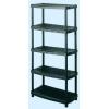 Regálový systém, Polypropylen 5policový barva Černá 1.89 m x 930mm 453 mm nosnost 70 kg RS PRO Regálový systém, Polypropylen 5policový barva Černá 1.89 m x 930mm 453 mm nosnost 70 kg RS PRO