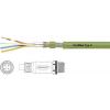 Helukabel PROFInet C PUR CMX M12 D připojovací kabel pro senzory - aktory, 806484, piny: 4, 3.00 m, 1 ks