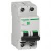 Schneider Electric Miniaturní jistič, rozsah: C60N 2pólový 6A vypínací výkon 10 kA, charakteristika: Typ C, rozsah: