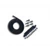 Montáž potrubí Přímý konektor Černá jmenovitá velikost 21 mm Nylon Černá, IP66, IP68, IP67 M20 Flexicon