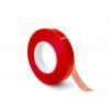 Oboustranná polyesterová páska F40, Červená 15mm x, délka: 50 m 0.2 mm (tloušťka) RS PRO Polyester