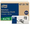 Tork Hadry, Tork, sortiment: Tork Cleaning Cloth, Bílá Netkaná textilie, Kuchyně Suché Plastové, počet ubrousků: 75 V Tork Hadry, Tork, sortiment: Tork Cleaning Cloth, Bílá Netkaná textilie, Kuchyně Suché Plastové, počet ubrousků: 75 V