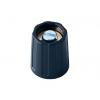 Knoflík potenciometru Černá 13.5 mm Průměr knoflíku 6 mm hřídel OKW A2513060 Kulatý hřídel Knoflík potenciometru Černá 13.5 mm Průměr knoflíku 6 mm hřídel OKW A2513060 Kulatý hřídel